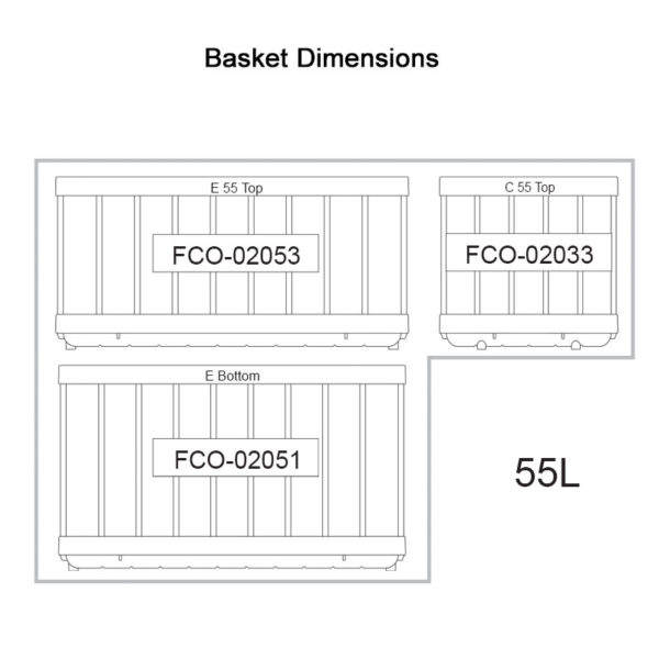 55L Basket