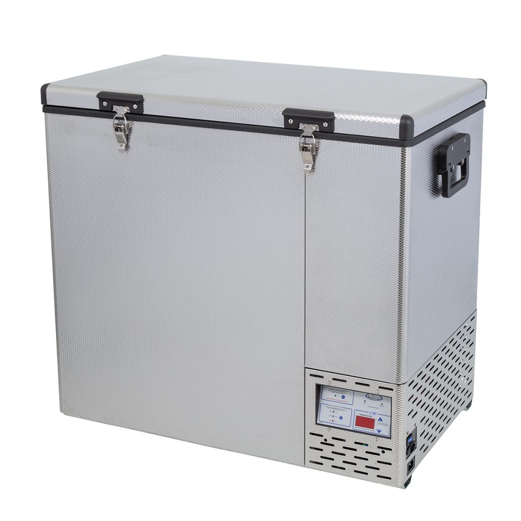 NL 125 Stainless Steel Refrigerator & Freezer National Luna