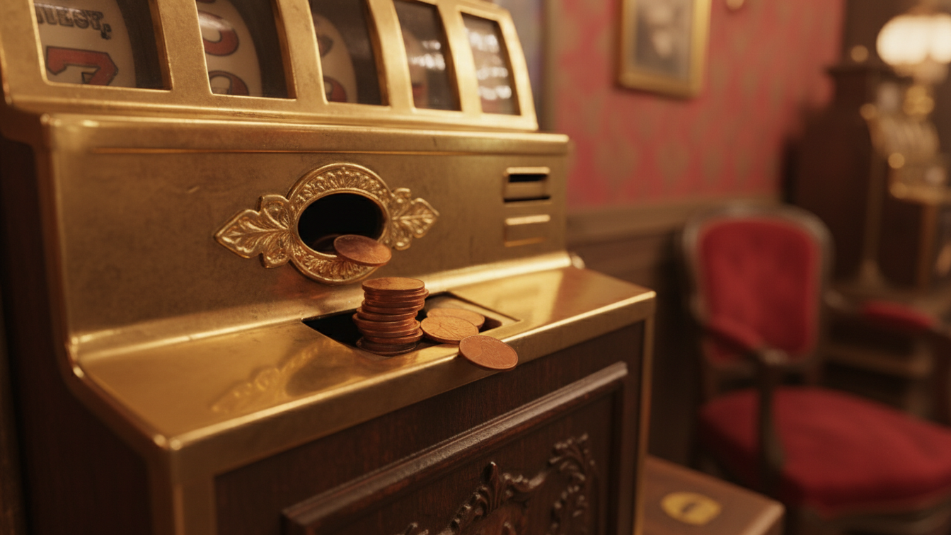 Vibrant penny slots online casino game.